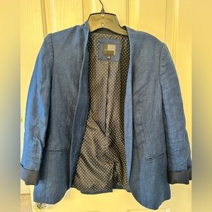 The Limited blue blazer size M